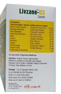 ZANE AYURVEDA LIVZANE DS CAP 1*10 CAP PACK
